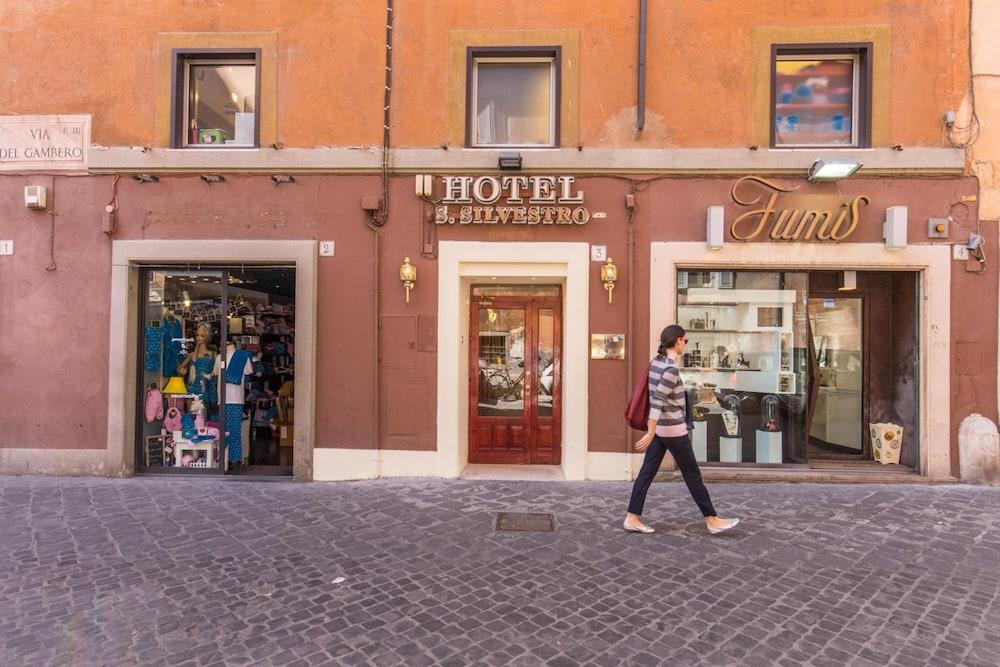 Hotel San Silvestro Roma Exterior foto